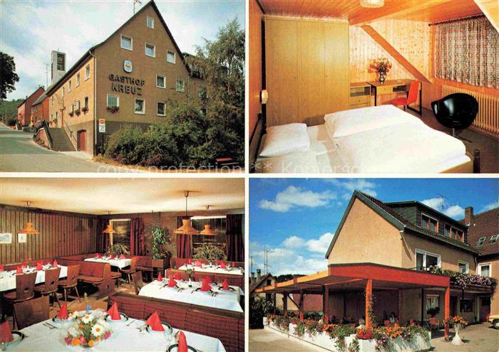 Arnegg Blaustein Gasthof Kreuz Restaurant Terrasse Fremdenzimmer