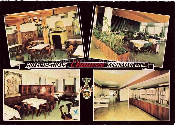 Dornstadt Wuerttemberg Ulm Hotel Rasthaus Chausee Restaurant