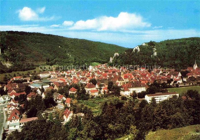 Blaubeuren Panorama Schwaebische Alb