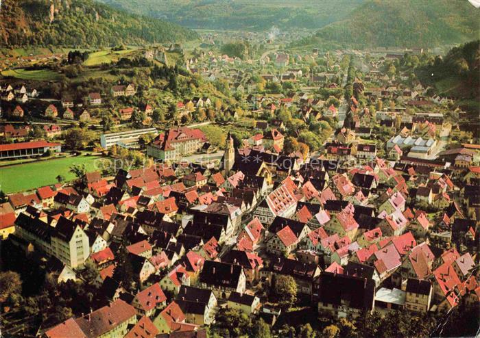Blaubeuren Panorama Perle der Schwaebischen Alb