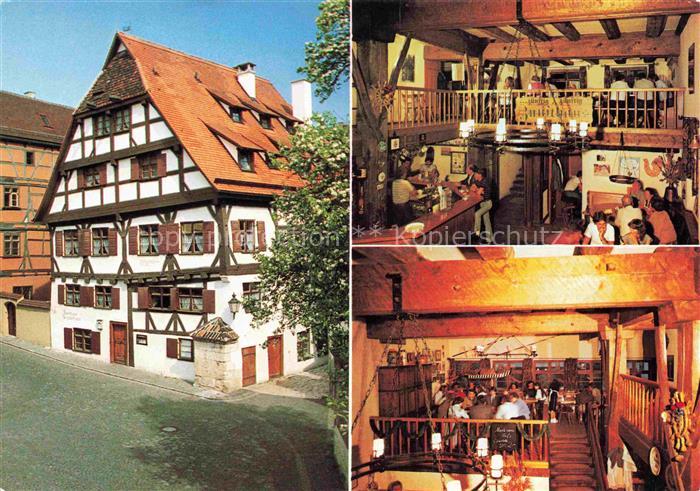 ULM  Donau Gaststuben im Zunfthaus der Schifffleute