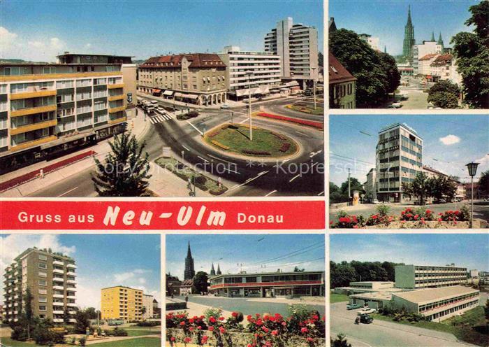 NEU-ULM Bayern Stadtansichten