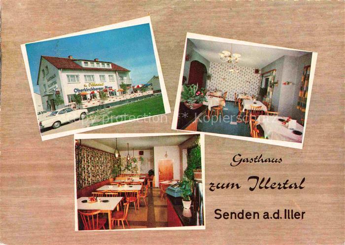 Senden Iller Gasthaus zum Illertal Gastraeume