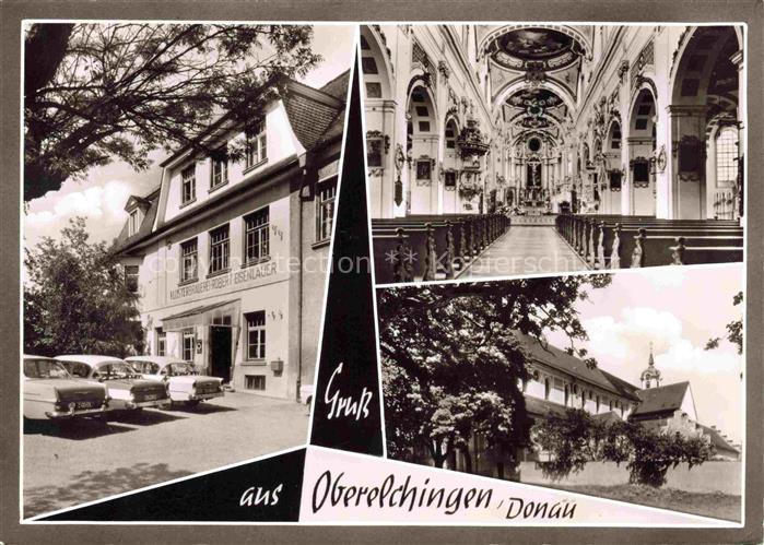 Oberelchingen Kloster Brauerei Kirche Inneres