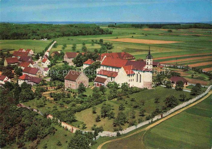 Oberelchingen Fliegeraufnahme Kirche