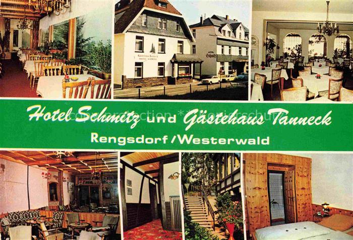 Rengsdorf Hotel Schmitz mit Gaestehaus Tanneck Gastraeume