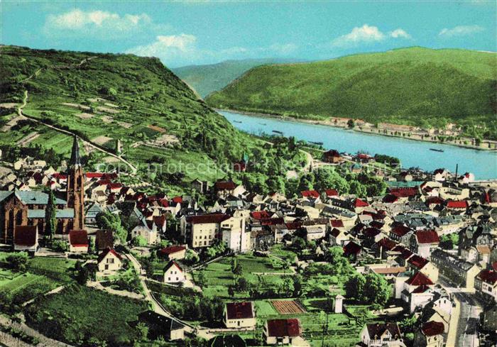 Rheinbrohl Neuwied Rheinland-Pfalz Fliegeraufnahme