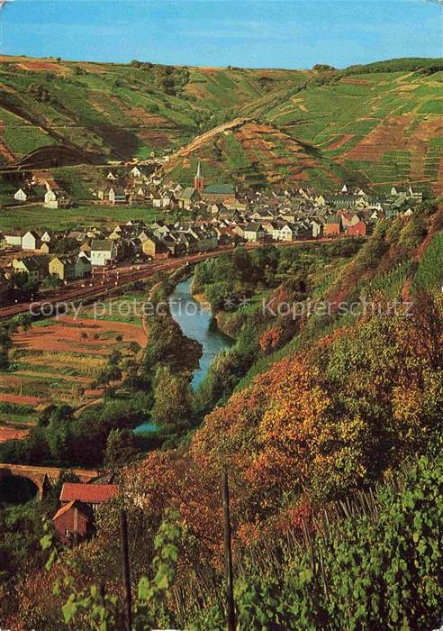 Dernau Ahr Ahrweiler Rheinland-Pfalz Fliegeraufnahme