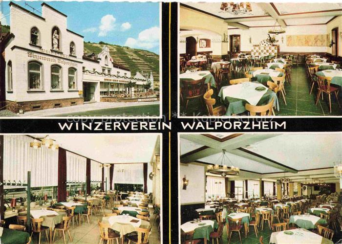 Walporzheim Gaststaette Walporzheimer Winzerverein Gastraeume