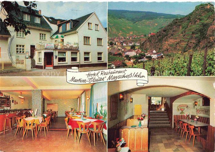 Mayschoss Ahr Hotel Martins Clause Restaurant Treppe