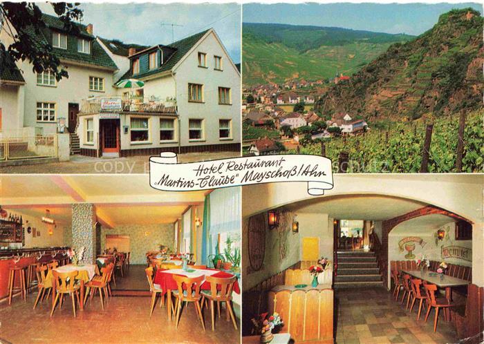 Mayschoss Ahr Hotel Martins Clause Restaurant Treppe