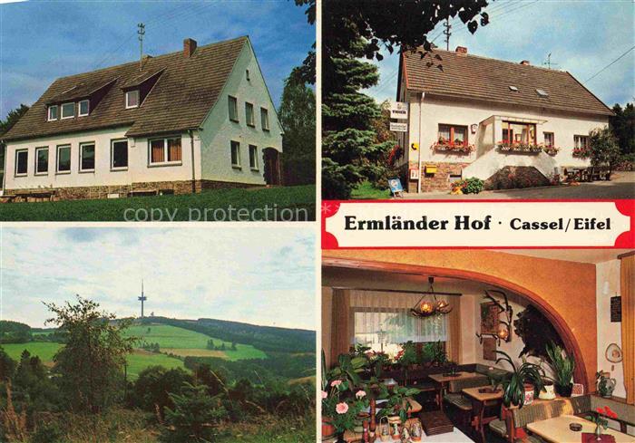 Cassel  KAssEL Ermlaender Hof Panorama Gastraum