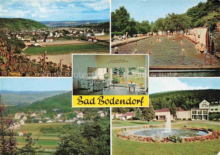 Bad Bodendorf Sinzig Ahrweiler Rheinland-Pfalz Panorama Schwimmbad Parkfontaene