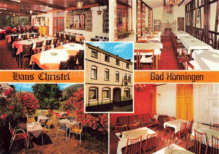 Bad Hoenningen Haus Christel Hotel Gastraeume Terrasse