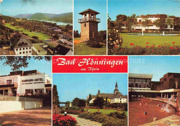 Bad Hoenningen Kurpark Hotel Panorama Aussichtsturm Thermalbad