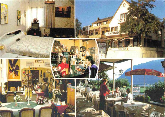 Leutesdorf Rhein Neuwied Rheinland-Pfalz Hotel Rheinecker Hof Zimmer Gastraum Te