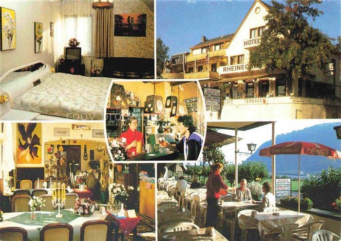 Leutesdorf Rhein Neuwied Rheinland-Pfalz Hotel Rheinecker Hof Zimmer Gastraum Te