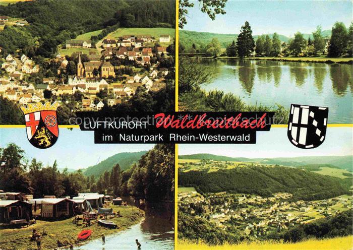 Waldbreitbach Wied Fliegeraufnahmen Wiedpartie Campingplatz