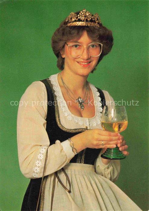 Leutesdorf Rhein Neuwied Rheinland-Pfalz Anne Paas Weinkoenigin 1983