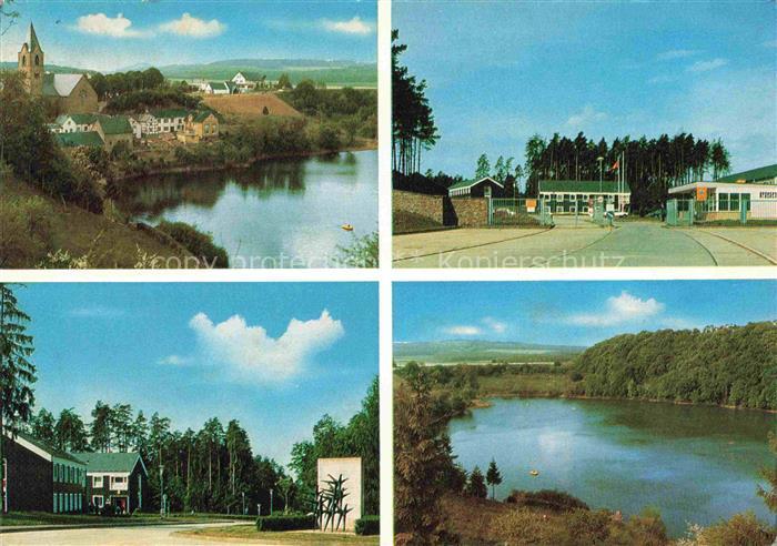 Ulmen Kaserne mit Truppenunterkunft Panorama