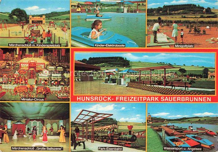 Sauerbrunnen Hunsrueck Freizeitpark Sauerbrunnen Maerchenschloss Teilansichten