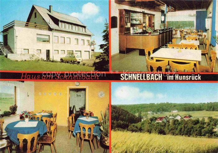 Schnellbach Kastellaun Haus am Schnellbach Gastraeume Panorama