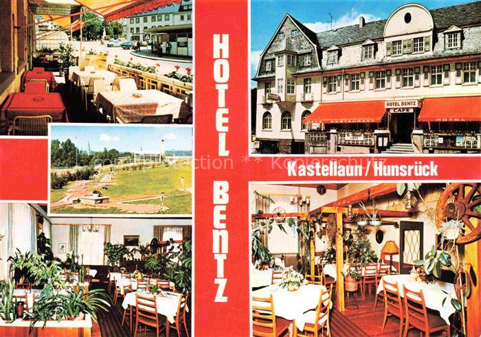 Kastellaun Hunsrueck Hotel Bentz Gastraeume Minigolf