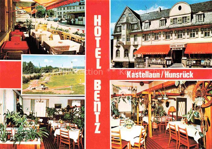Kastellaun Hunsrueck Hotel Bentz Gastraeume Minigolf