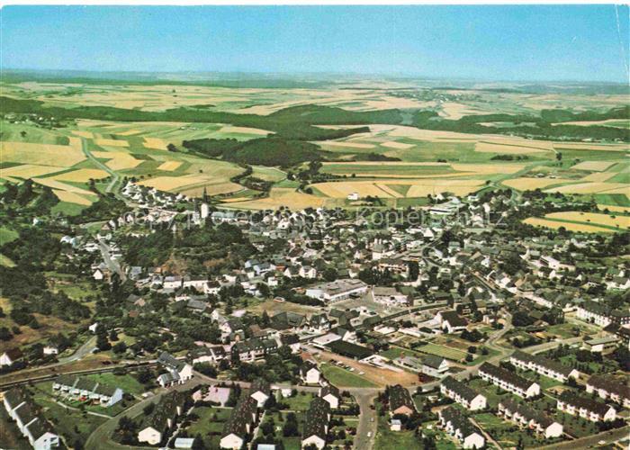 Kastellaun Hunsrueck Fliegeraufnahme
