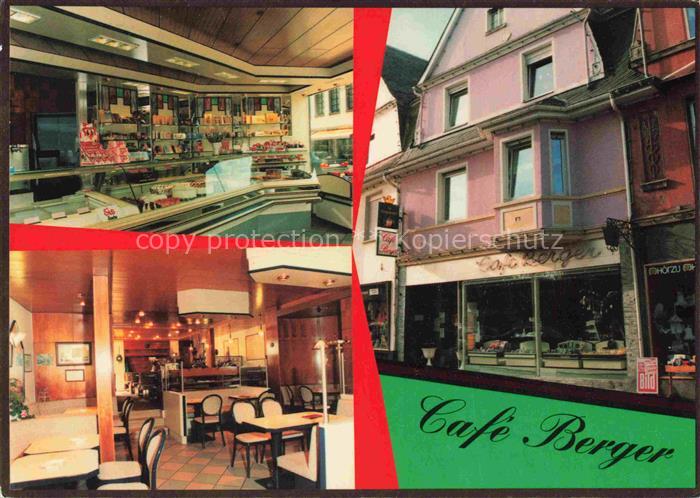 Kastellaun Hunsrueck Cafe Berger Verkaufstheke Gastraum