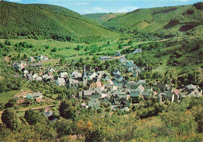 Luetz Luetzbachtal Rheinland-Pfalz Fliegeraufnahme