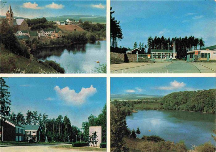 Ulmen mit Truppenunterkunft Panorama