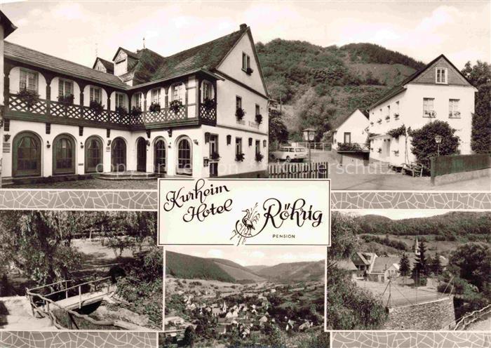 Kastellaun Hunsrueck Kurheim Hotel Roehrig Teilansichten Panorama