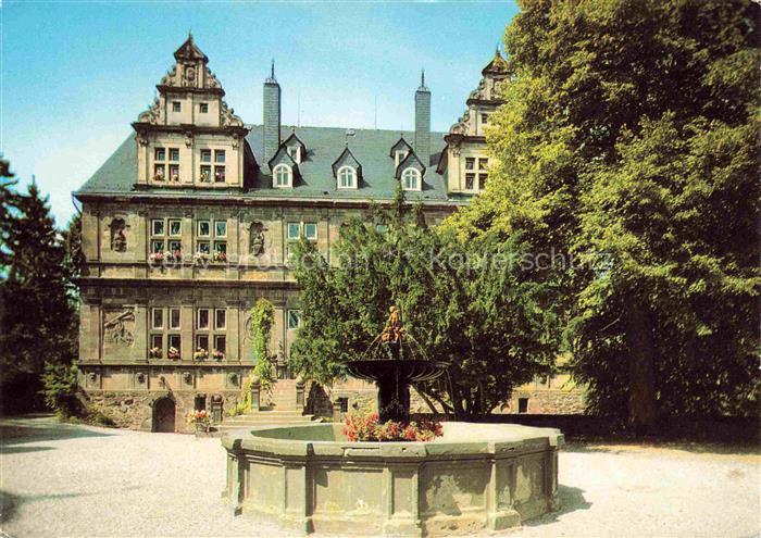 Friedewald Westerwald Schloss Friedewald Brunnen