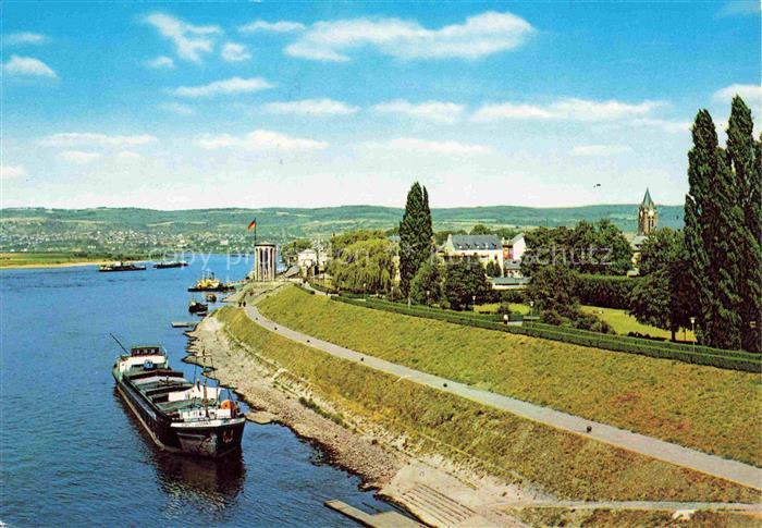 NEUWIED Rhein Partie am Rhein