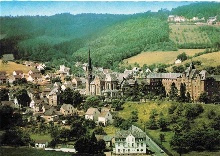 Hausen Wied mit St Josefshaus und Westerwaldklinik