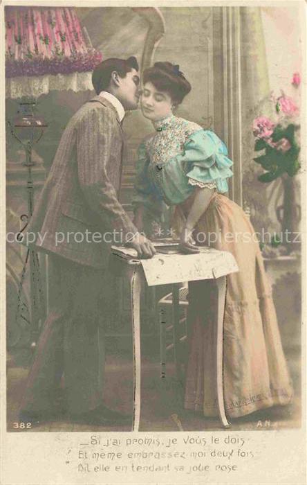 Foto AN Paris (Noyer) Nr. 382 Frau Masnn Kuss