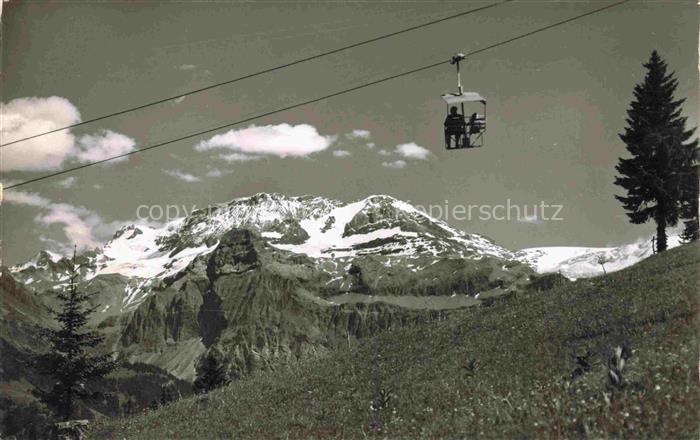 Seilbahn Cable-Car Telepherique Lenk Berner Oberland Betelberg