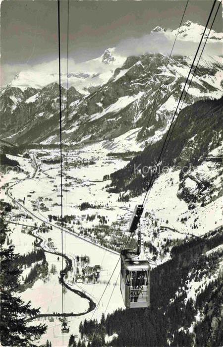 Seilbahn Cable-Car Telepherique Kandersteg