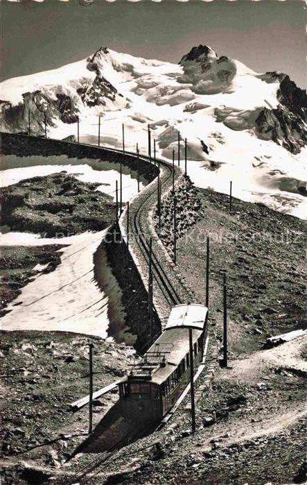 Zahnradbahn Standseilbahn Furniculaire Rack Railway-- Zermatt Gornergrat Monte R