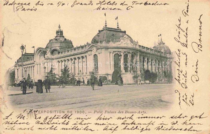 Exposition Universelle Paris 1900 Petit Palais des Beaux Arts