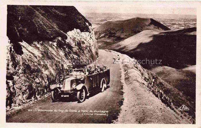 Autobus Omnibus Puy Dome Fiance montagne