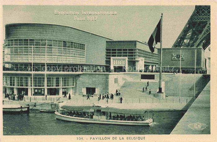 Exposition Internationale Paris 1937 Pavillon de la Belgique