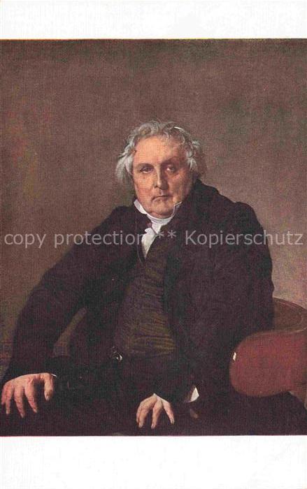 INGRES J.A.D. Kuenstlerkarte Louis Francois Berlin
