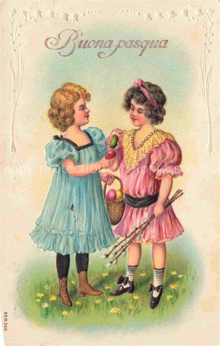 Ostern Easter Paques Pasqua-- Kinder Eier