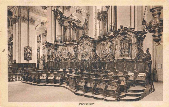 Orgel Kirchenorgel Organ Orgue St. Gallen Stiftskirche Inneres