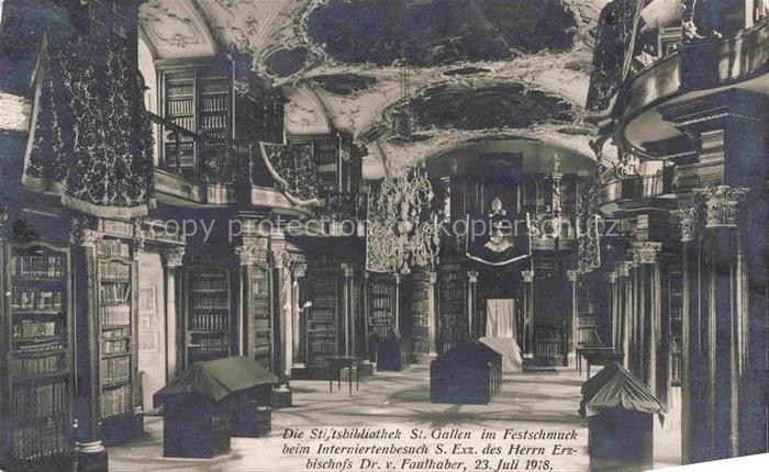 Bibliothek Library St. Gallen Stift