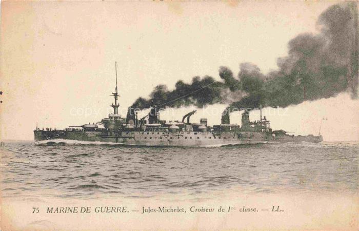 Marine Warships Guerre Jules Michelet