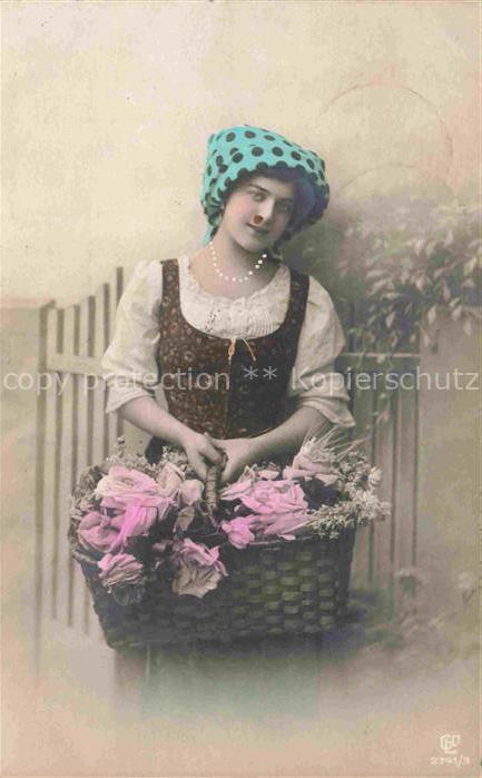 Foto GLCo Nr. Mädchen Rosen