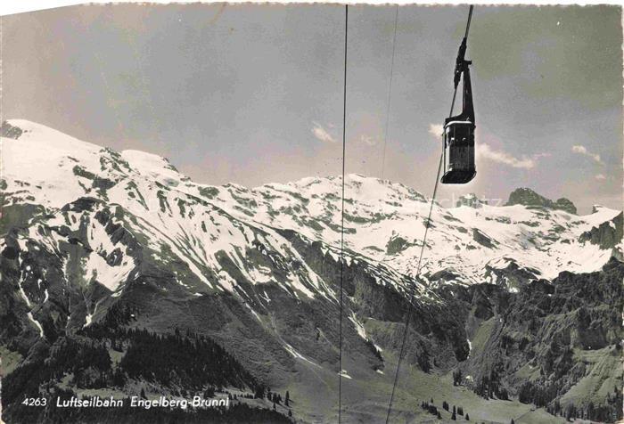 Seilbahn Cable-Car Telepherique Engelberg Brunni Schweiz